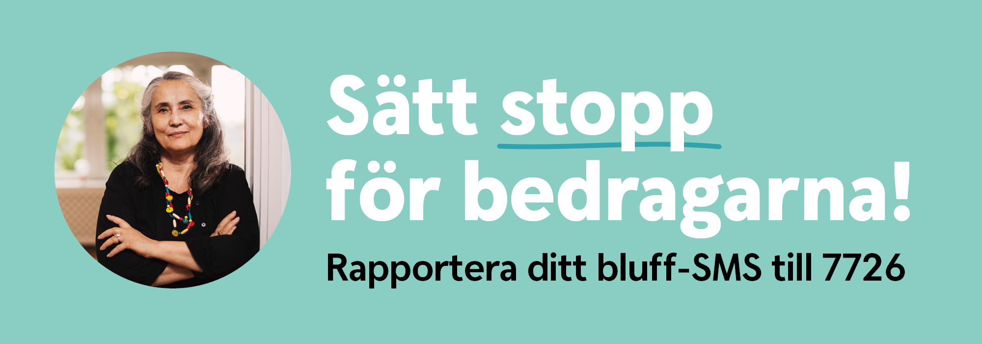 stoppa bedrägeri sms 7726