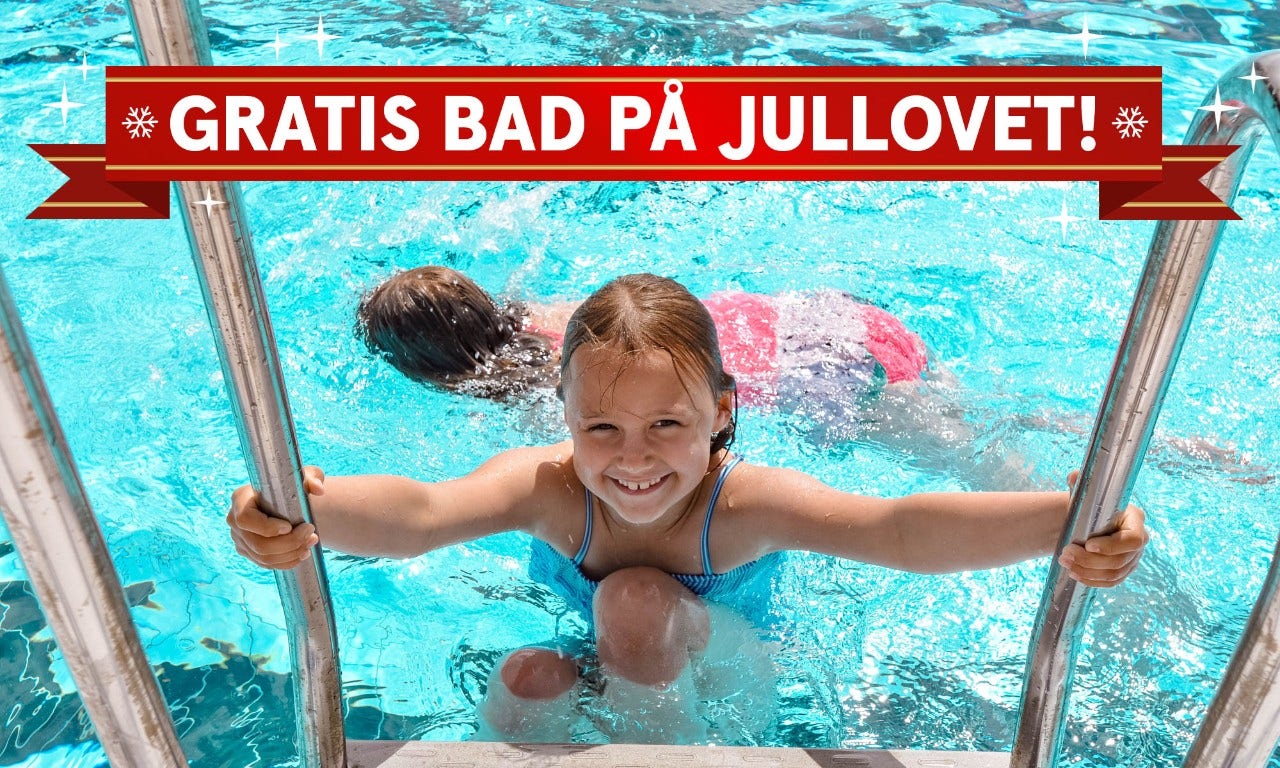 Barn i pool