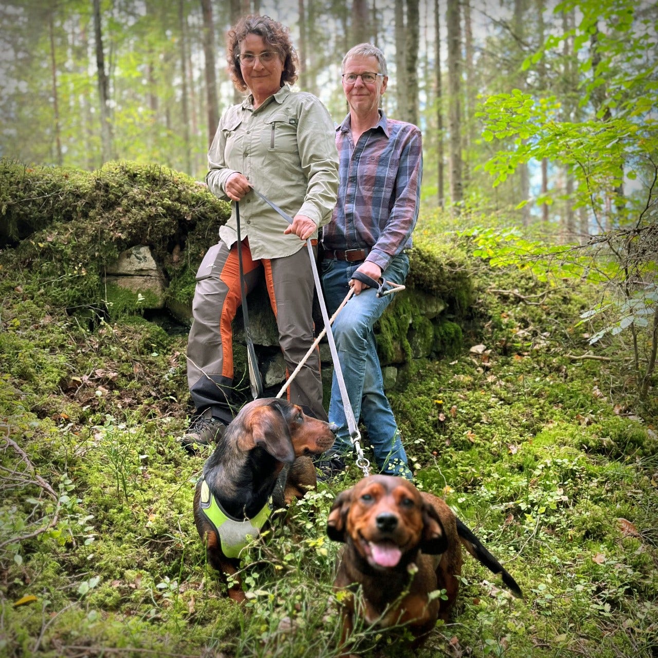 Karin Ek i skogen