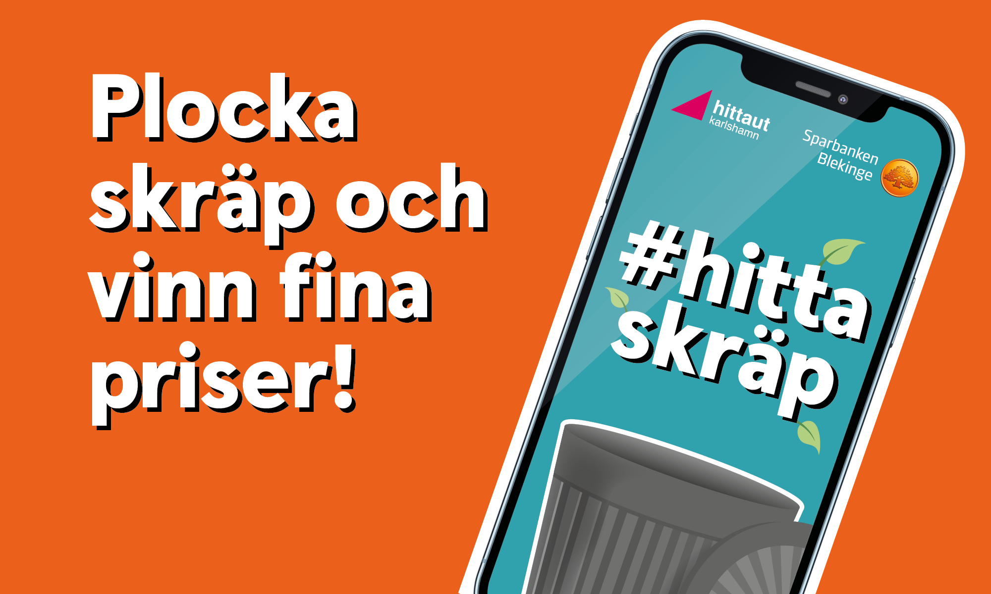 Plocka skräp och vinn 