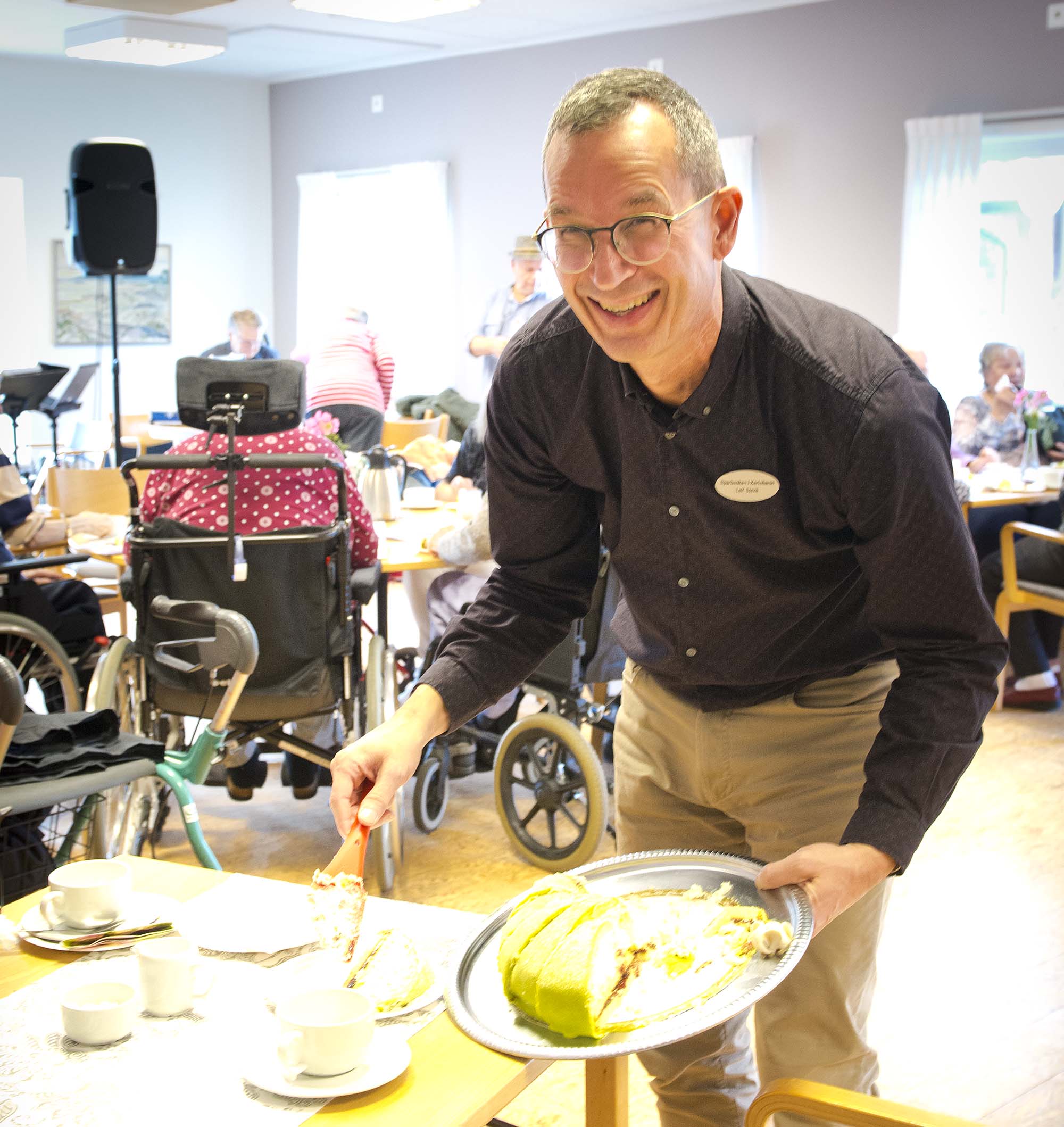 Leif Stexå, pensionsspecialist på Sparbanken i Karlshamn.