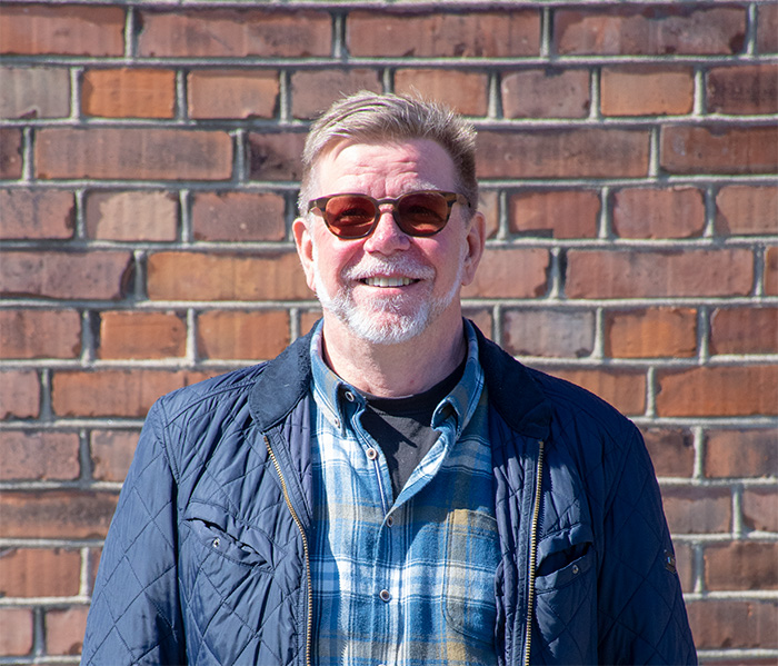 Mats Berntsson, ordförande i Jazzföreningen Munthe.